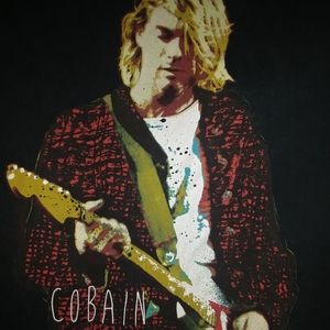 KURT COBAIN RARE SMALL SHIRT,nirvana